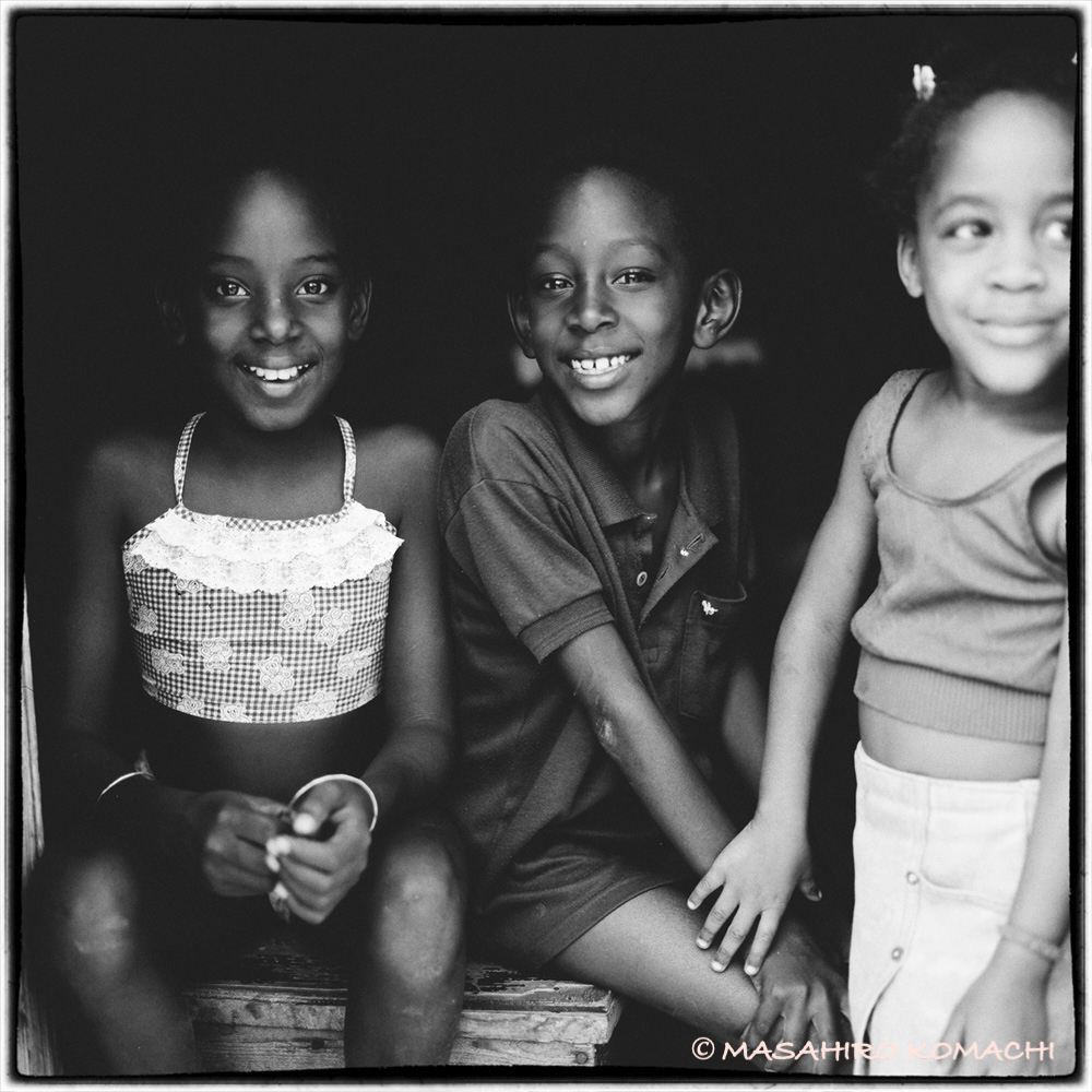 Cuban Holguin Pictures of children with shining eyes