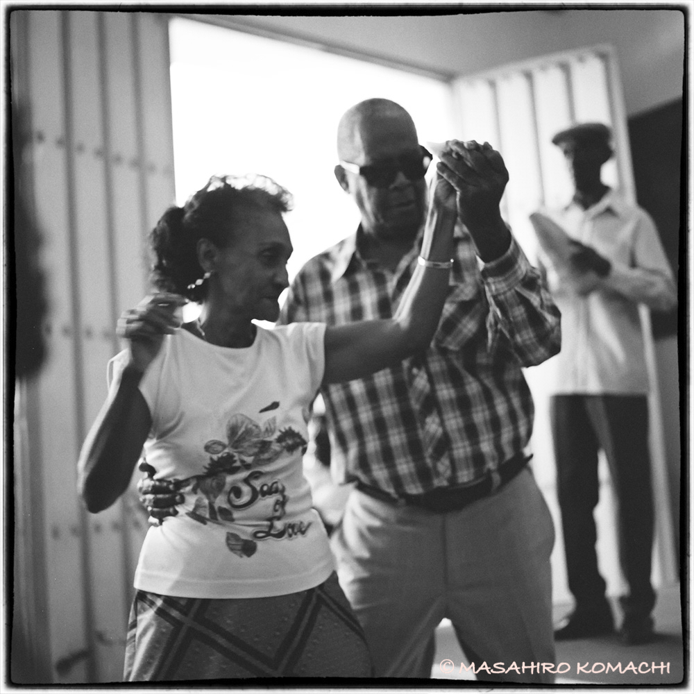 Cuba Santiago de Cuba Bailando Pareja de Ancianos